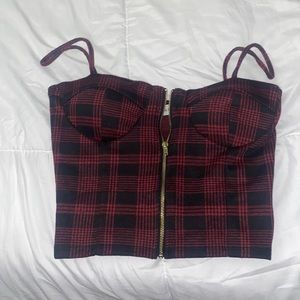 Popular 21 Cute Plaid Crop Top